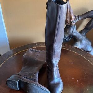 Polo by Ralph Lauren Brown Over the Knee Boots